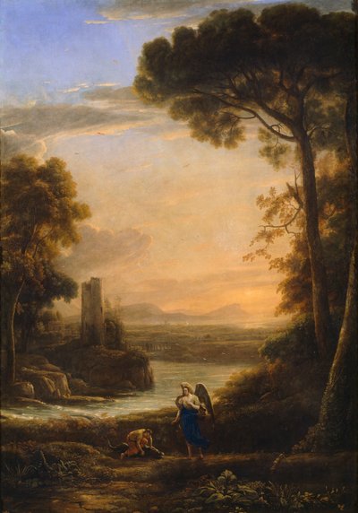Paesaggio con Tobia e l
